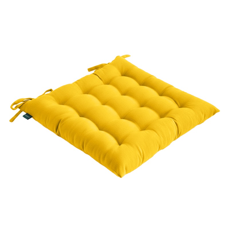 Savra Chair Pad (Yellow) - Set Of Two media 6
